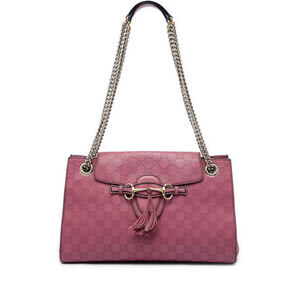 Pre-Loved Gucci Large Guccissima Emily Shoulder Bag